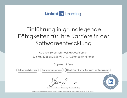 Einführung in grundlegende Fähigkeiten für Ihre Karriere in der Softwareentwicklung